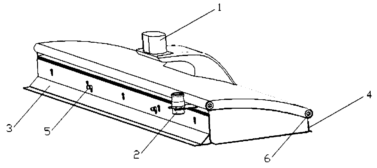 Intelligent ground leveling machine and its leveling method