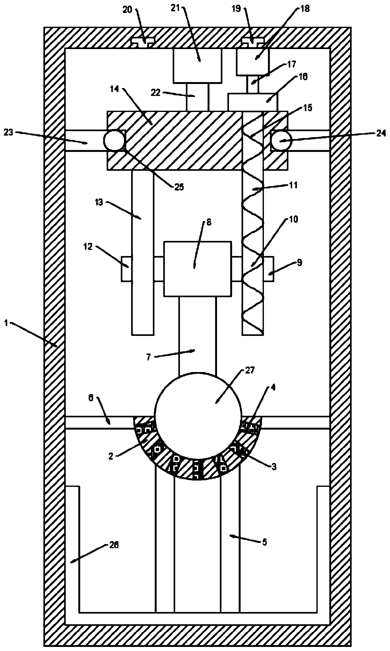 Fruit juicing device