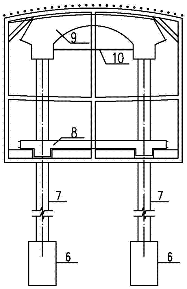 Arch Column Method for Building Large Underground Structures in Shallowly Buried Rock