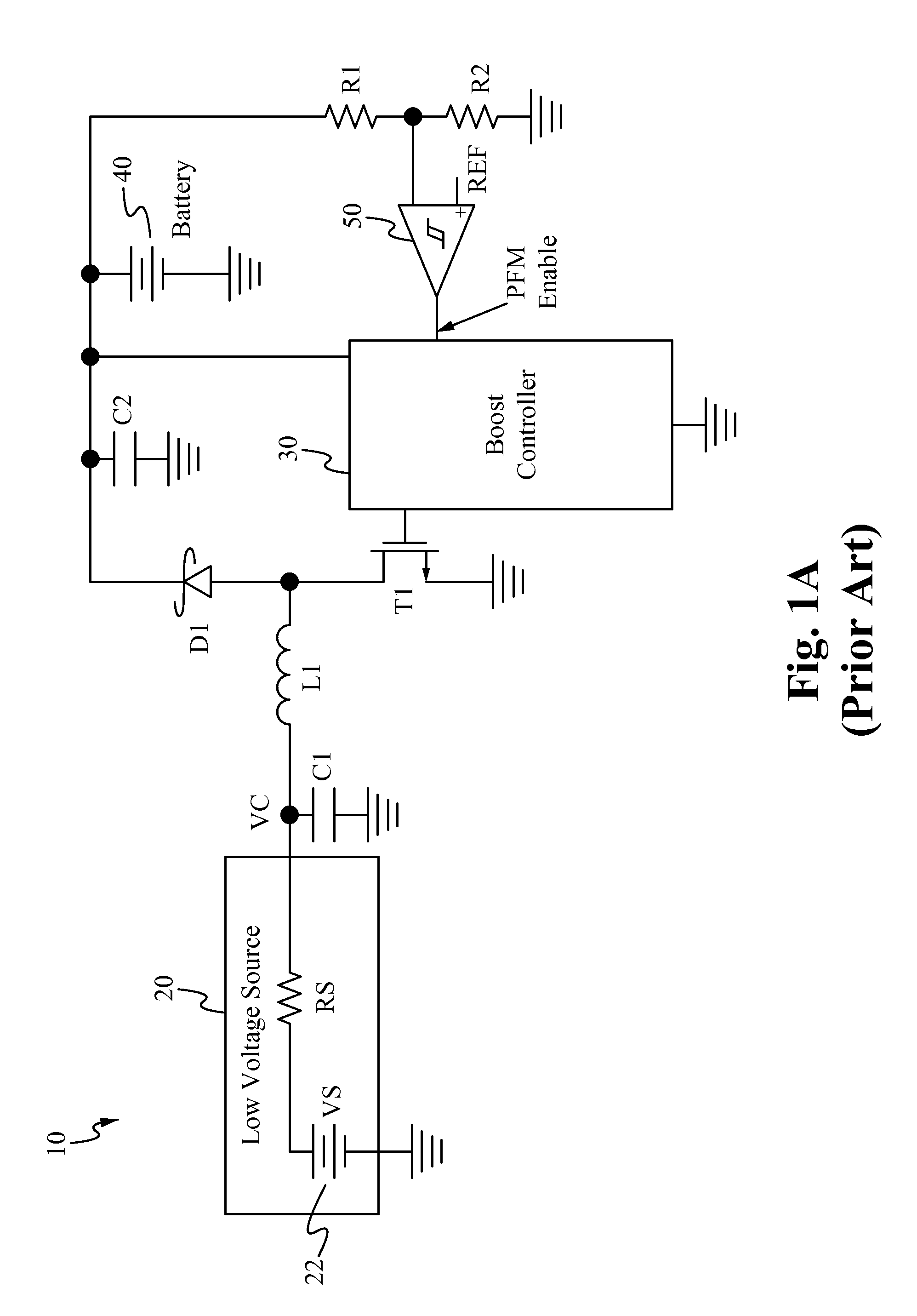 Circuit topology for pulsed power energy harvesting