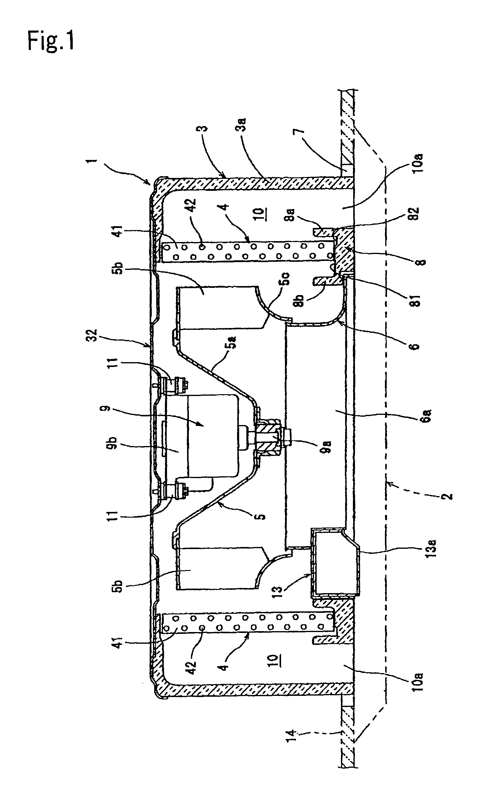 Drain water bacteriostatic structure for air conditioner