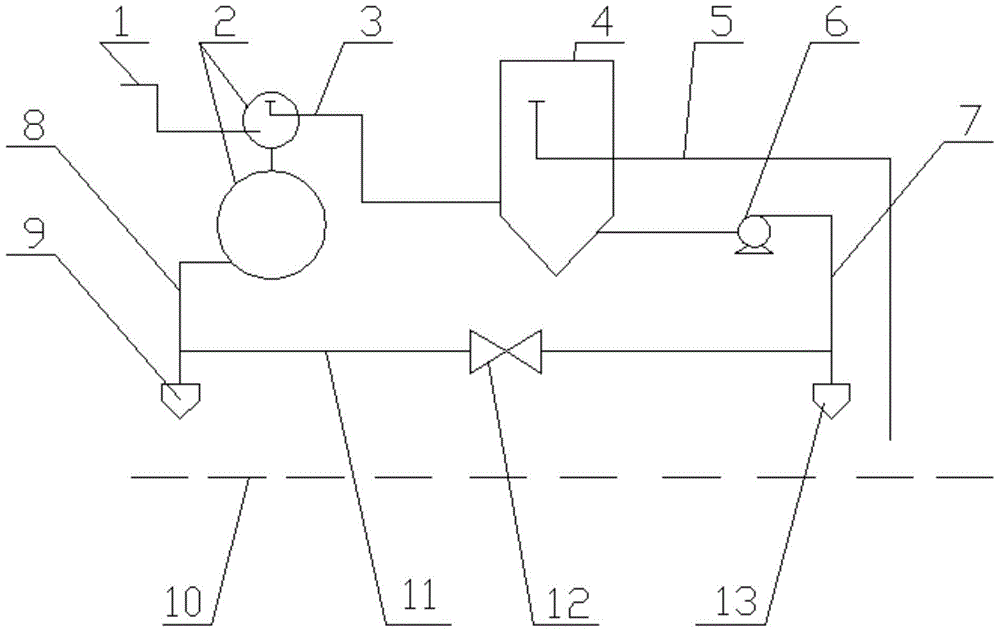 Cooling water supply system and its buffer water supply method