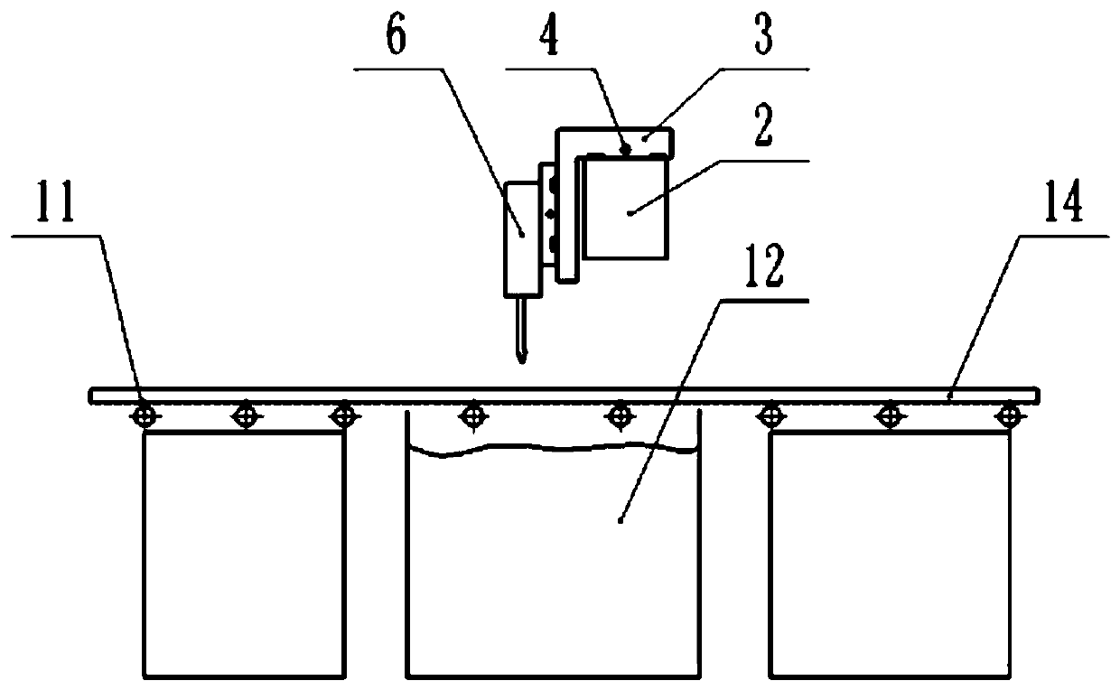 Automatic trimming equipment for wind turbine blade girder