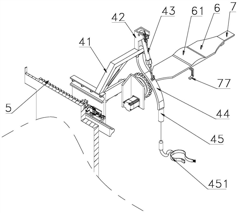 Gravity center auxiliary stabilizing teaching aid for ice and snow sports and teaching method of gravity center auxiliary stabilizing teaching aid