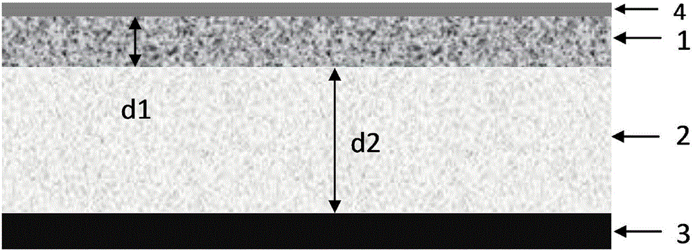 Water-solution-based broadband wave-absorbing metamaterial and preparation method thereof