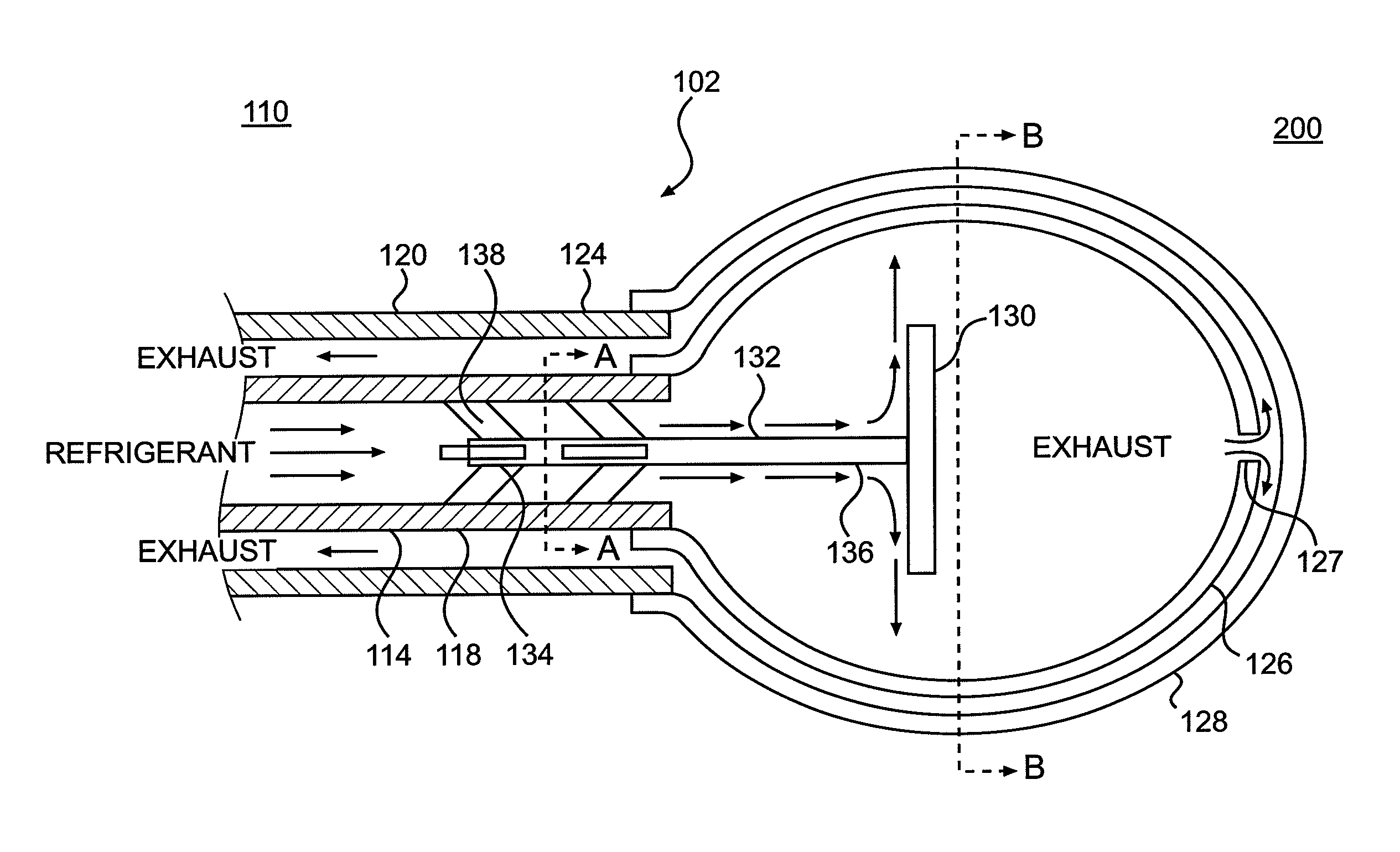 Cryo-ablation refrigerant distribution catheter