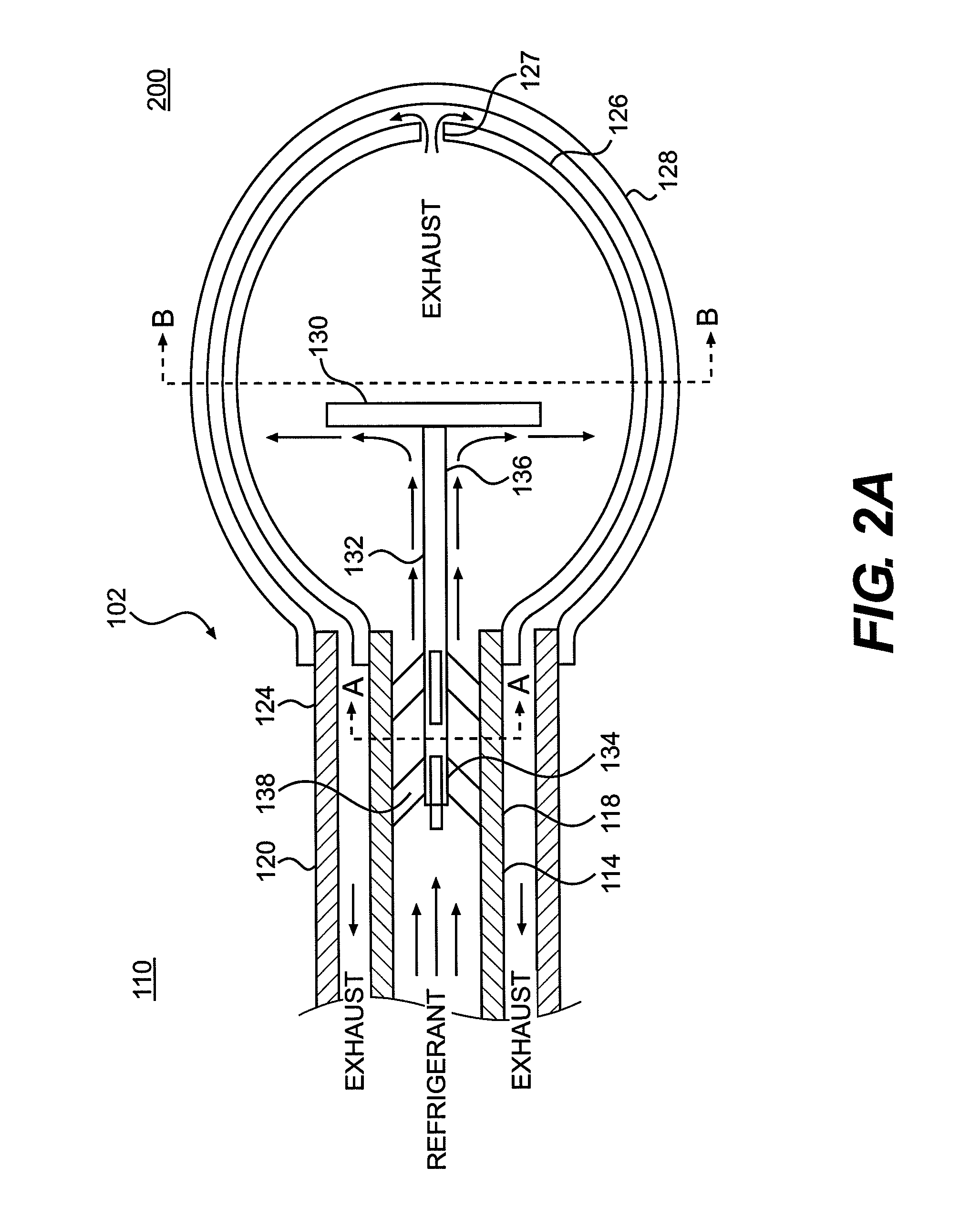 Cryo-ablation refrigerant distribution catheter