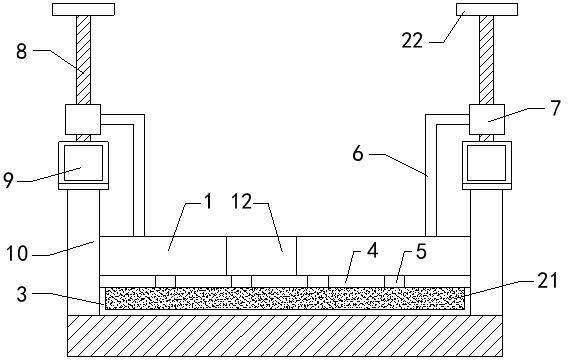 Non-point source zero-pollution treatment system for rice field in ecological irrigation area