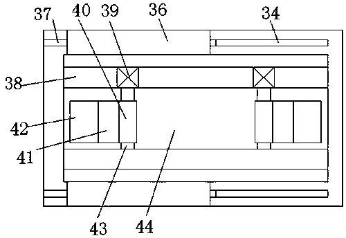 Improved medicinal material grinding table device