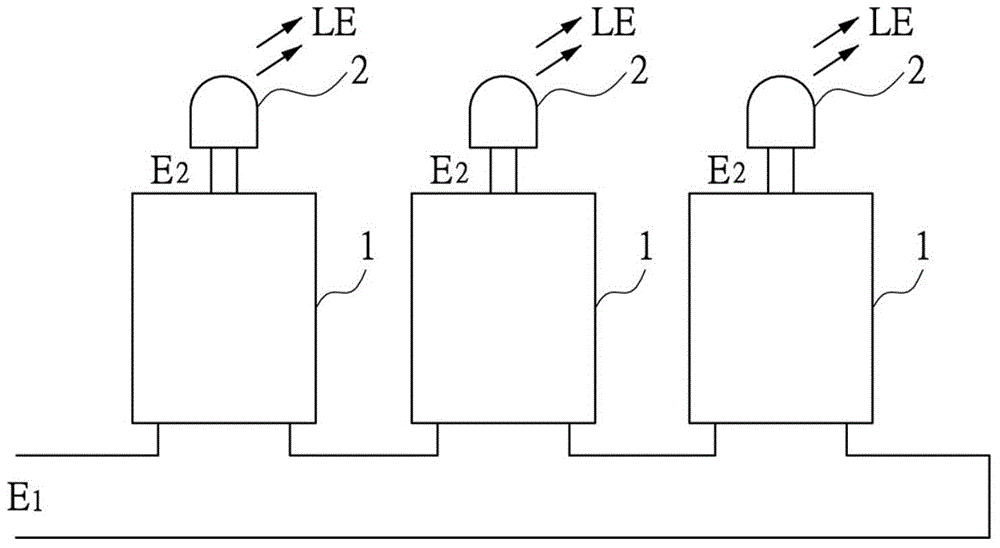 LED power supply circuit and bulb with the same