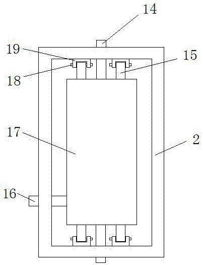 Mining pressure ventilation and water supply self-rescue device