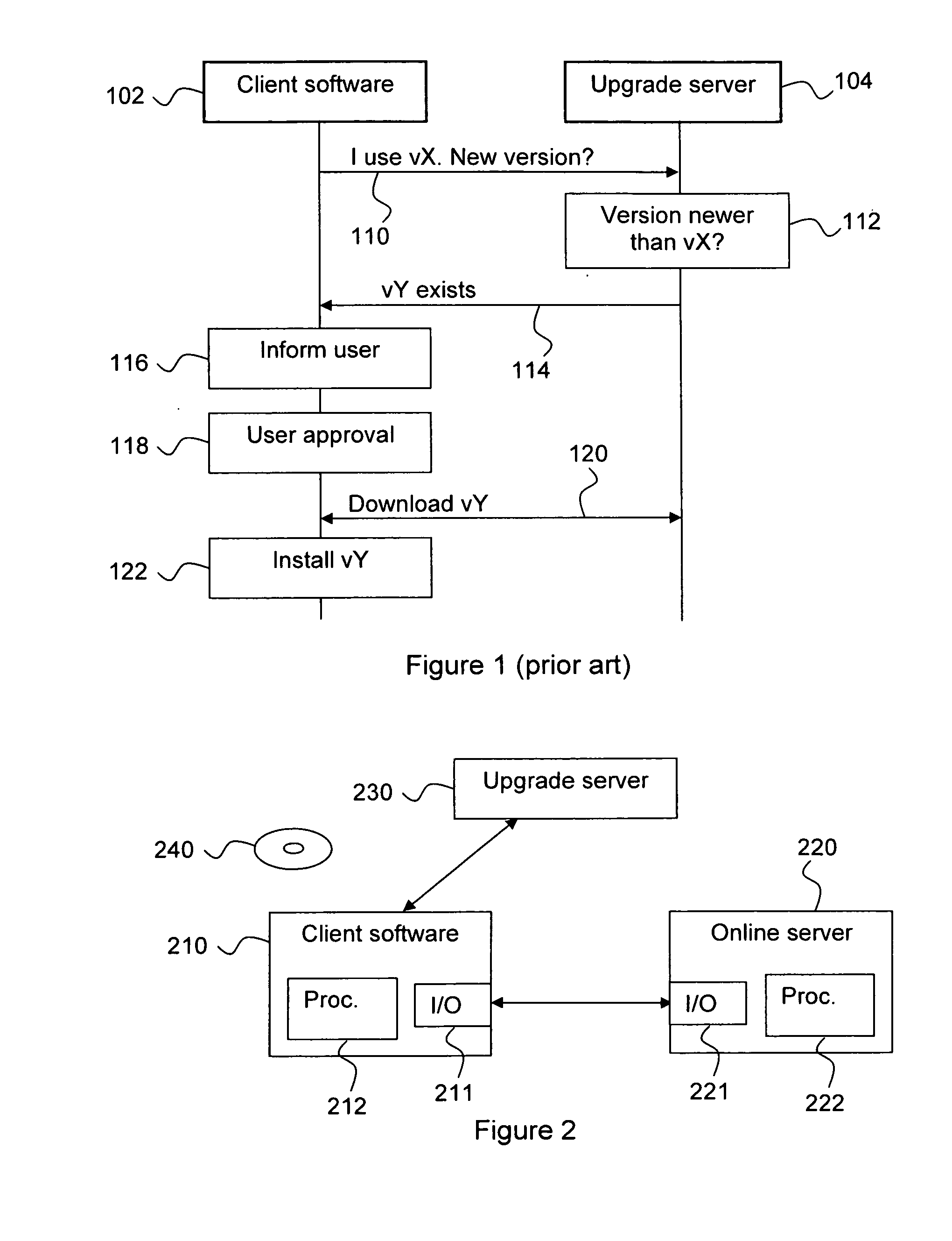 Detecting client software versions