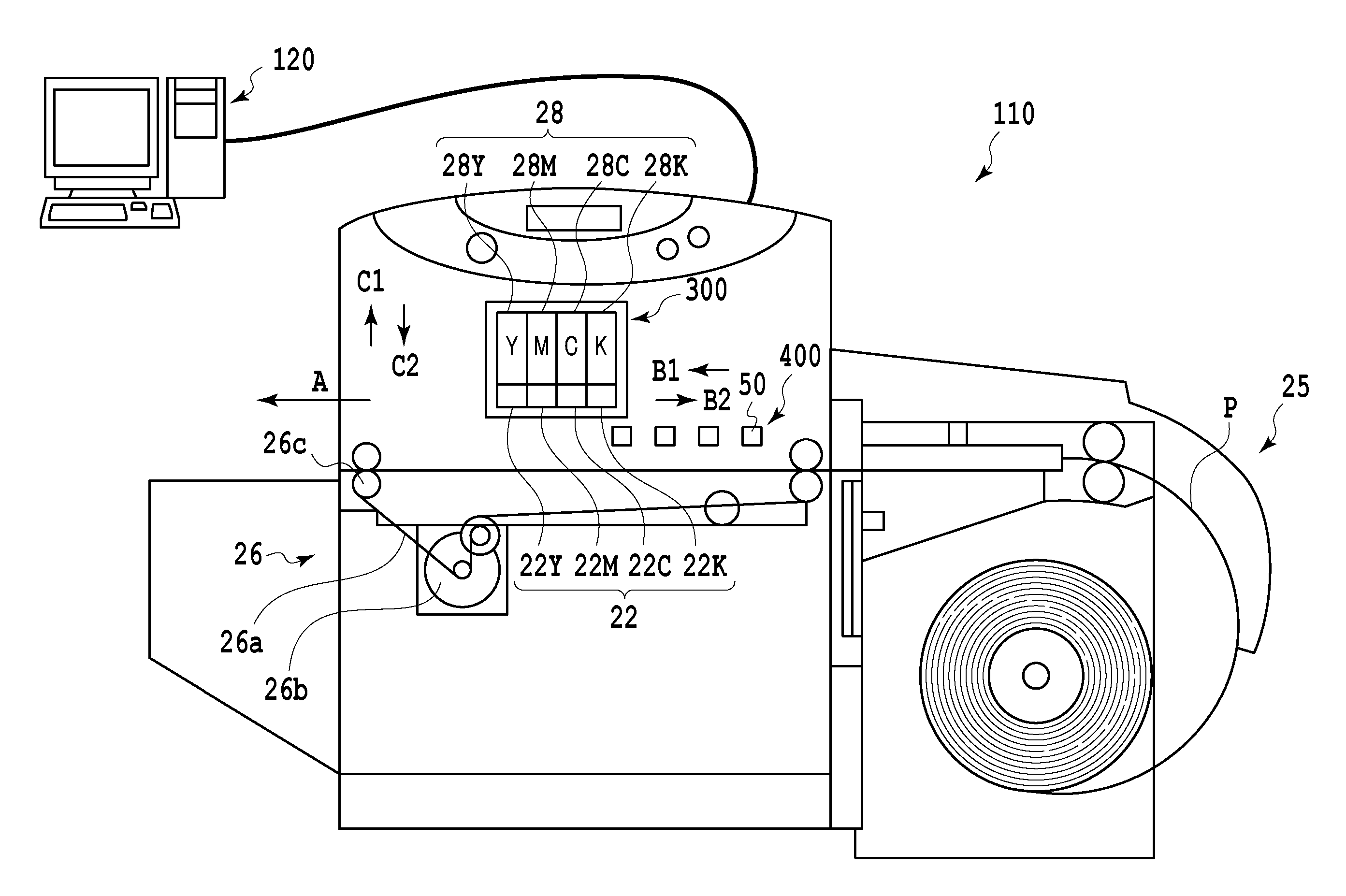 Ink jet printing apparatus and ink jet printing method