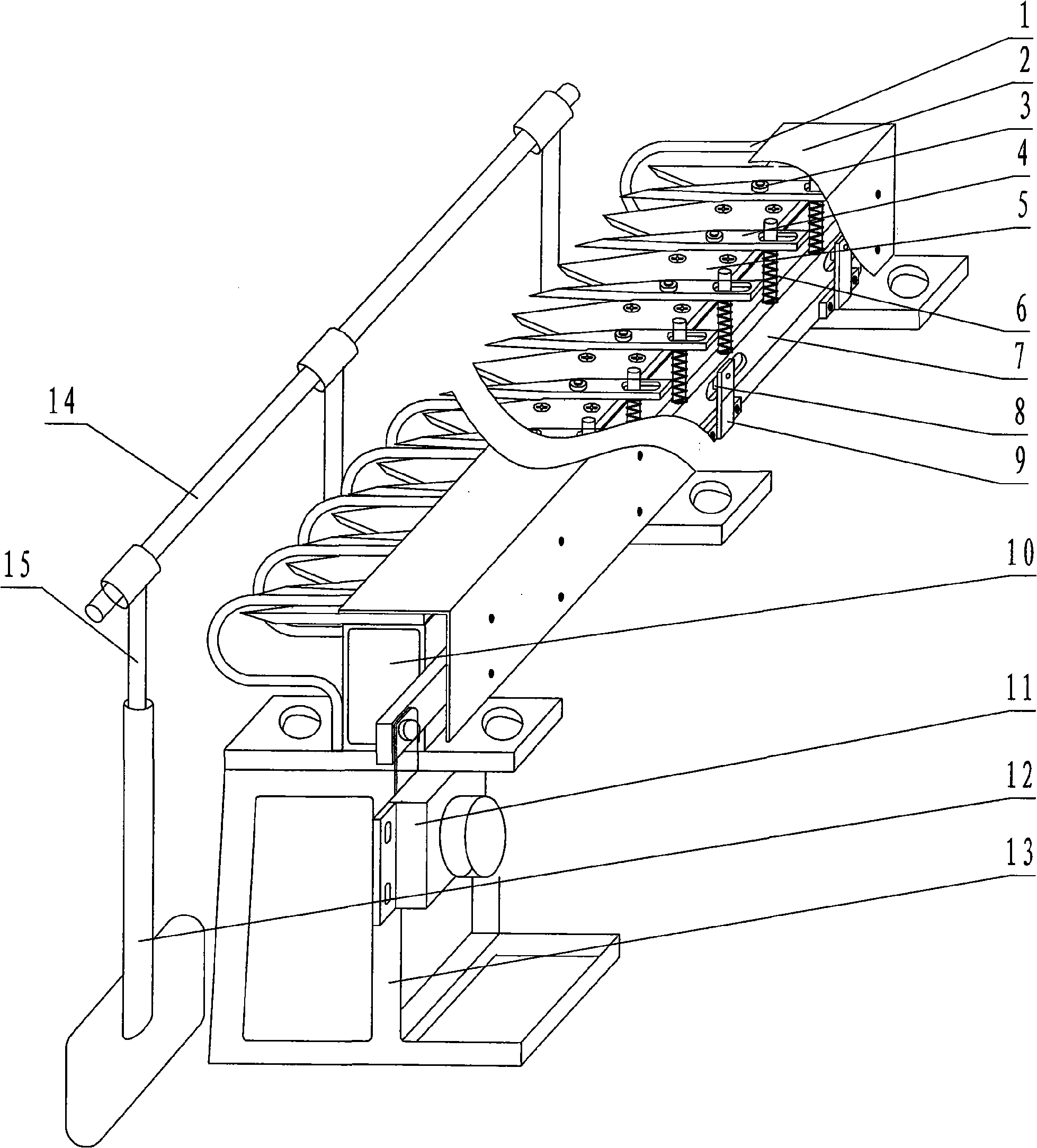 Laver harvester for boat