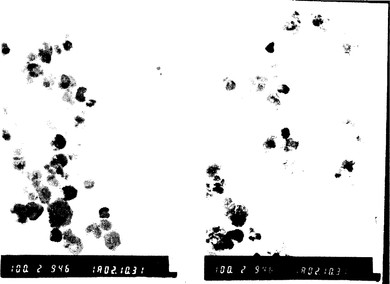 Method of synthesizing nano grade calcium titanium ceramic powder