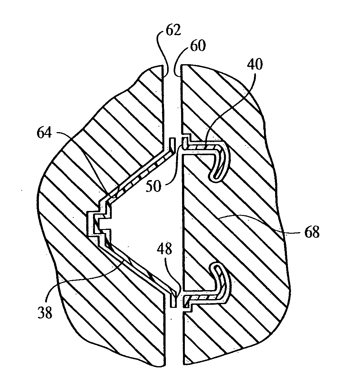 Two-shot injection molded nasal/oral mask