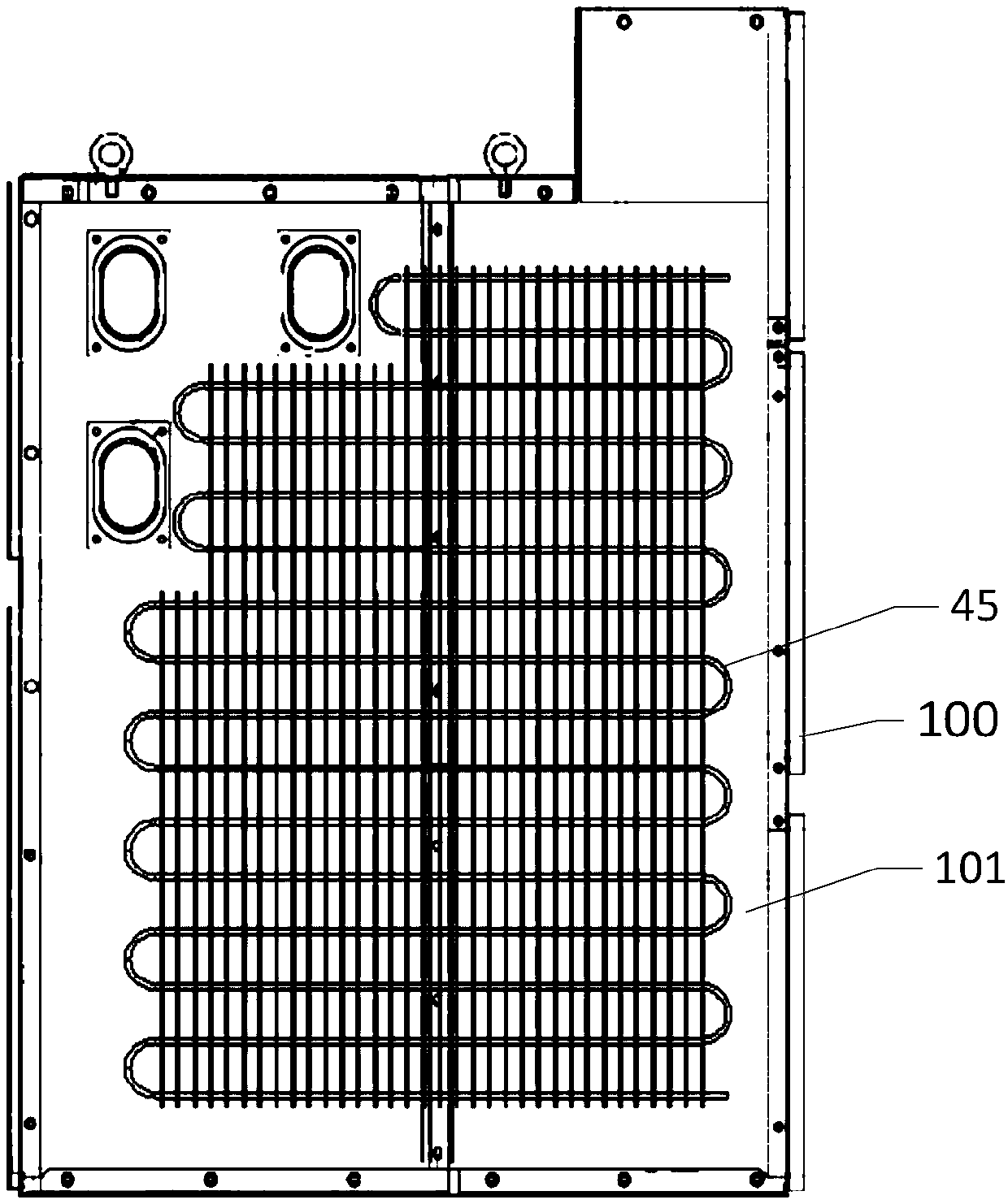 Switch cabinet suitable for preventing burning explosion