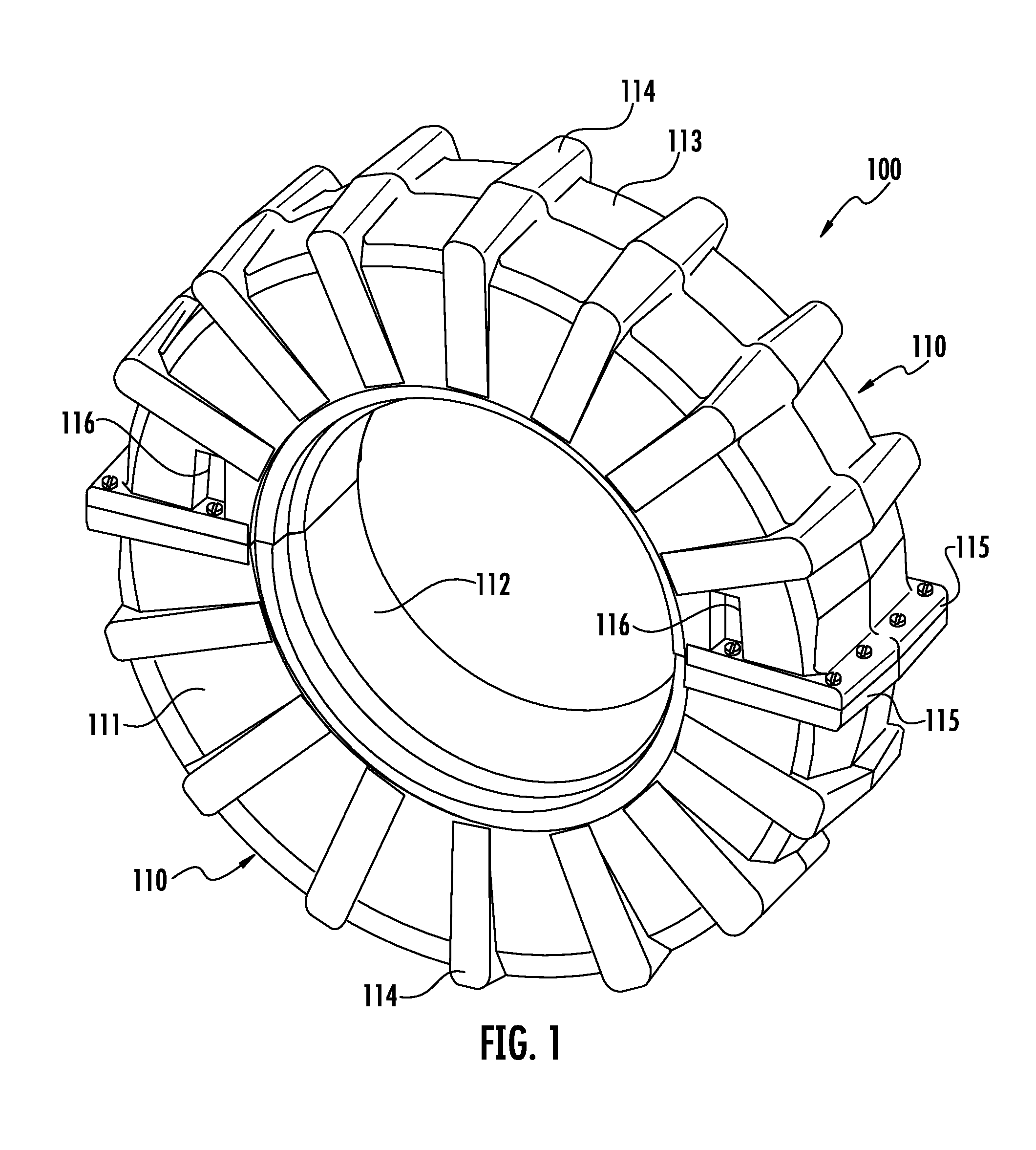 Tire For Center Pivot Irrigation