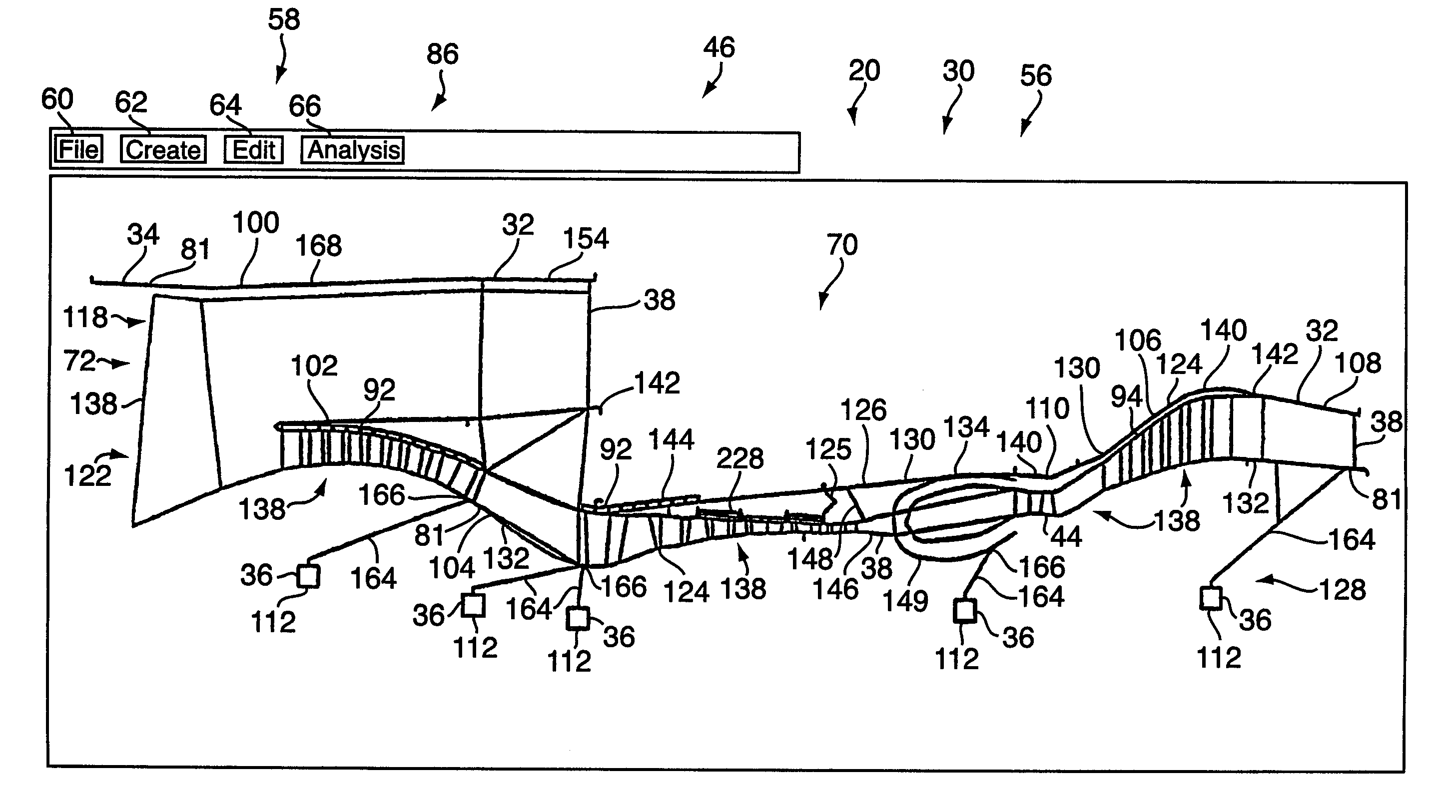 Method and system for designing frames and cases