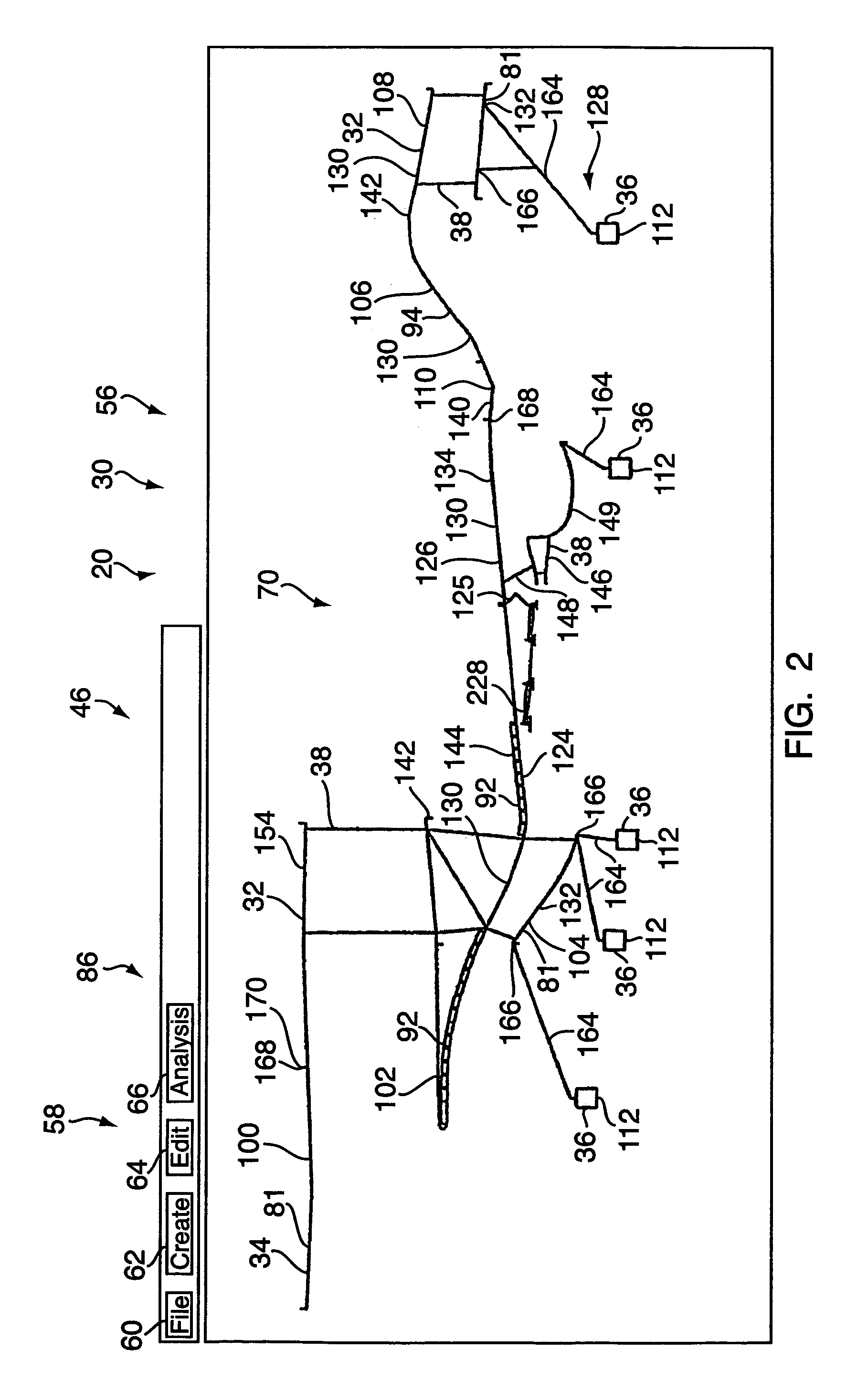 Method and system for designing frames and cases