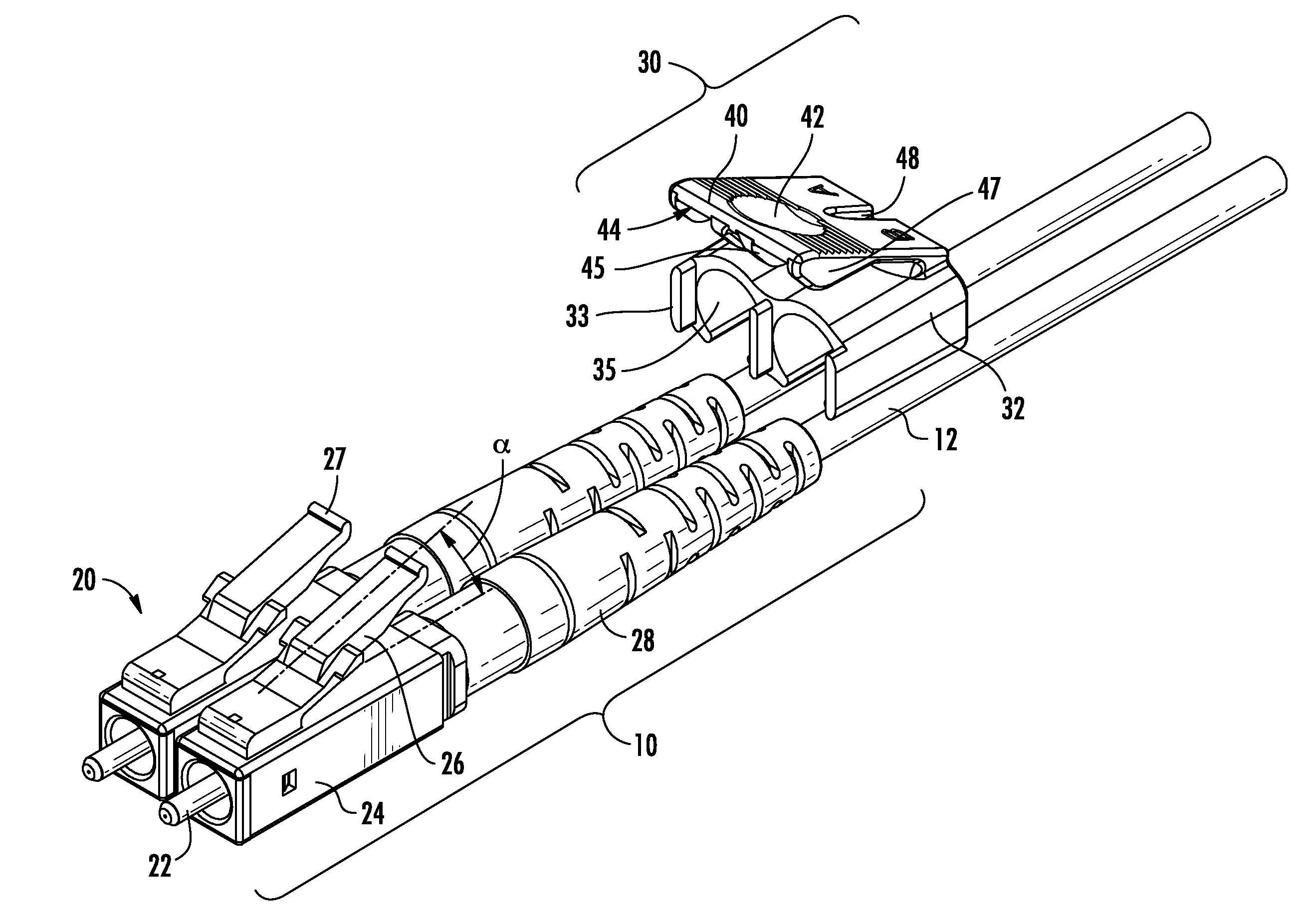 Fiber Optic Connector Assembly and Methods Therefor