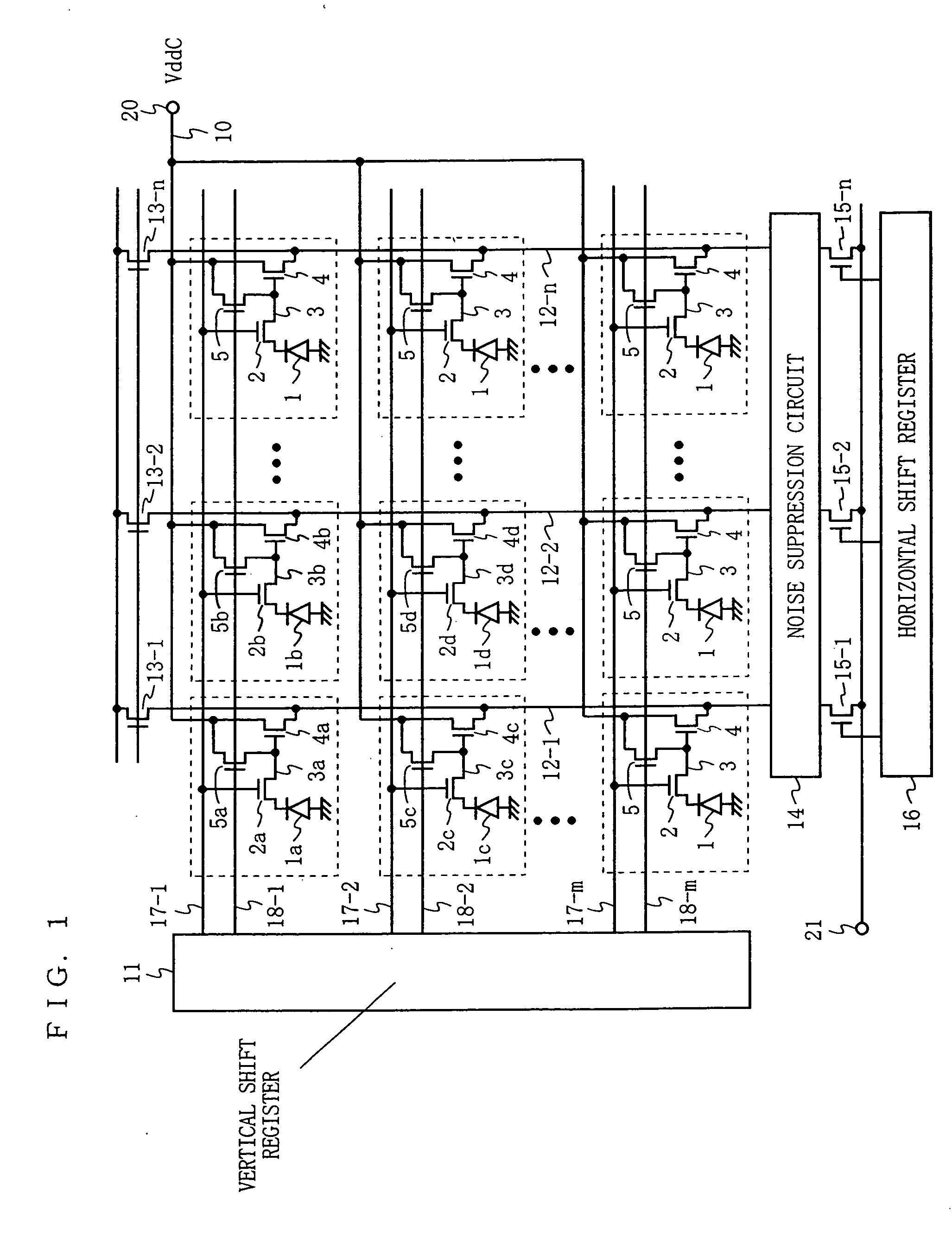 Solid-state imaging device driving method