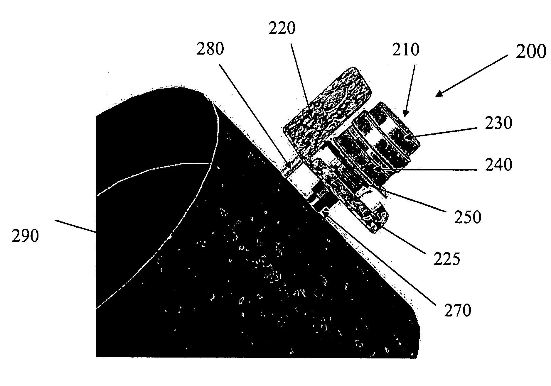 Method and device for an actuator motor including a fan brake device