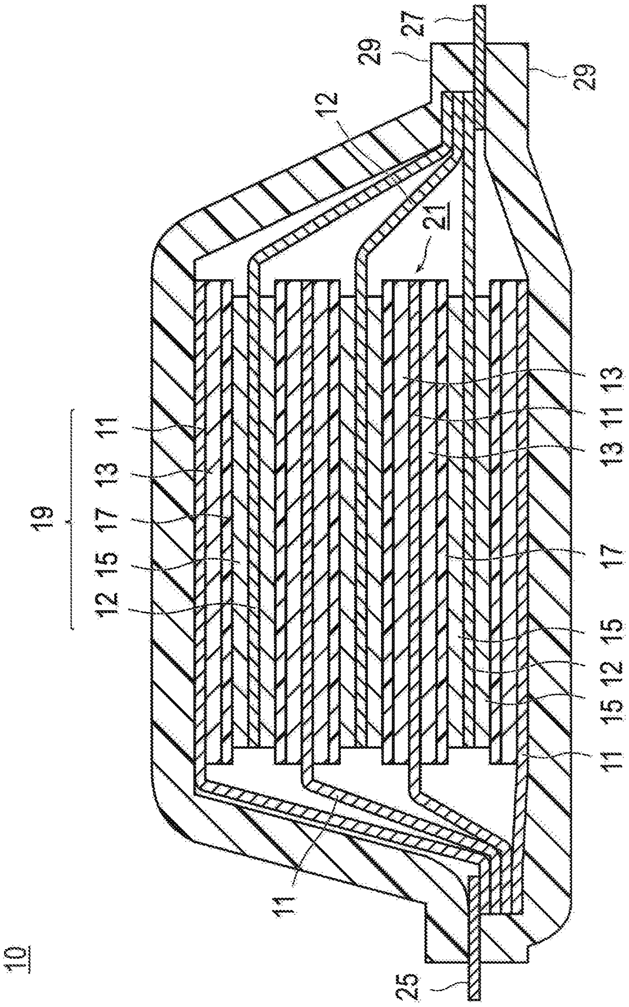 Non-aqueous electrolyte secondary battery