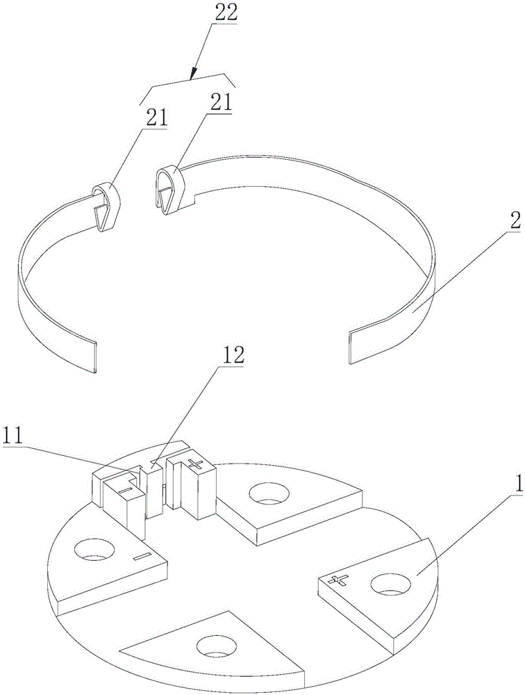 Electric connector and LED lamp