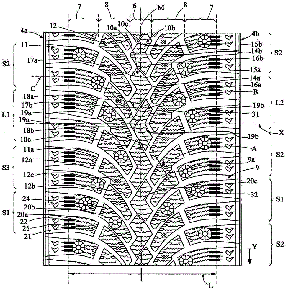 A tyre for vehicle