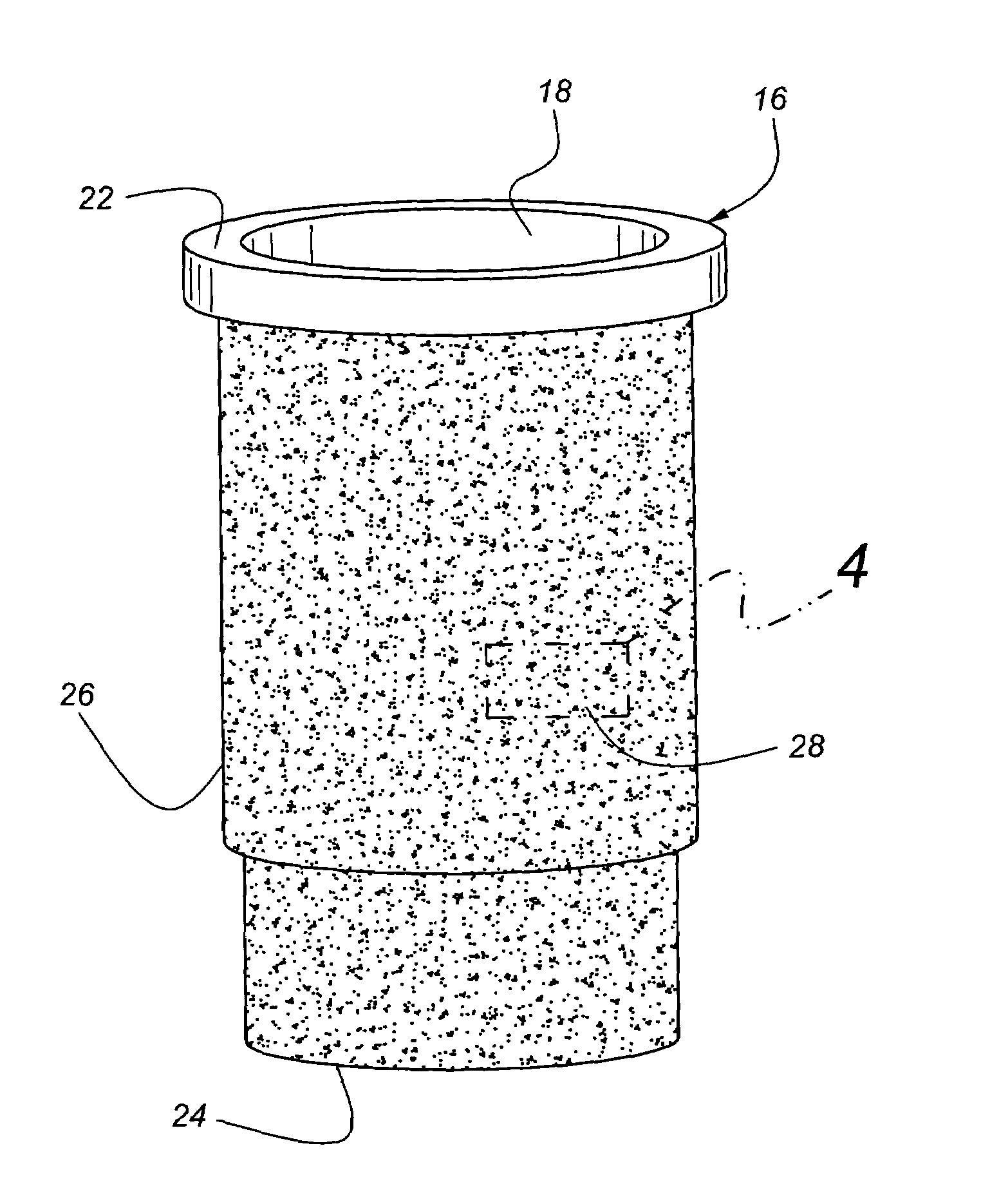 Anti-cavitation diesel cylinder liner