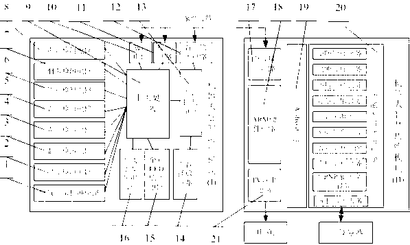 Embedded building type household robot