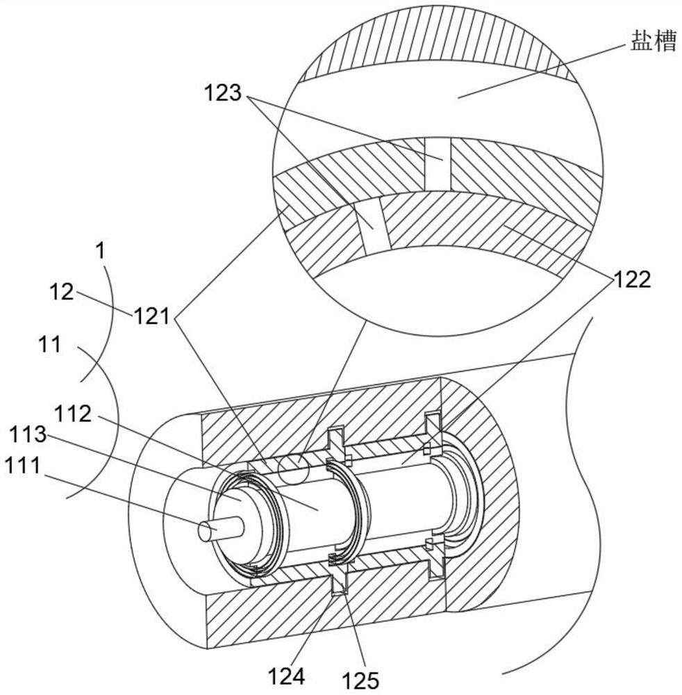 Ventilation circulation air conditioning system for ship