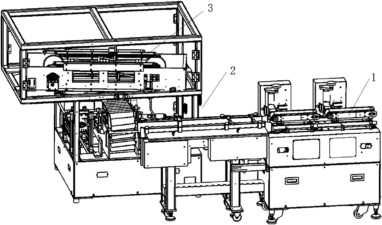 Full servo control material-box-type collecting and accumulating device