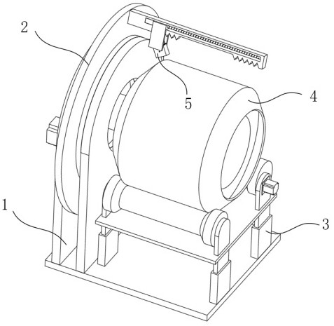 Tire appearance detection device and using method thereof