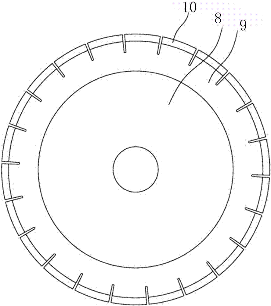 Marble cutting machine