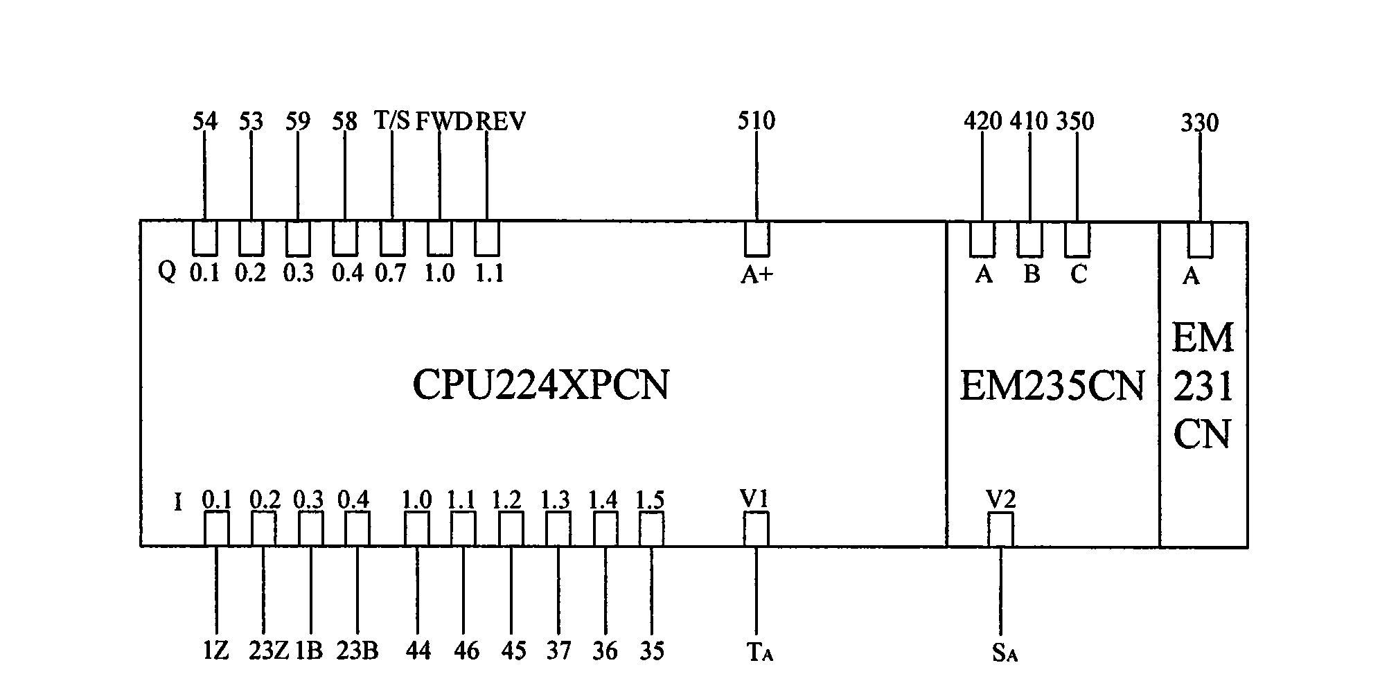 Automatic gear shifting control system of motor in electric automobile