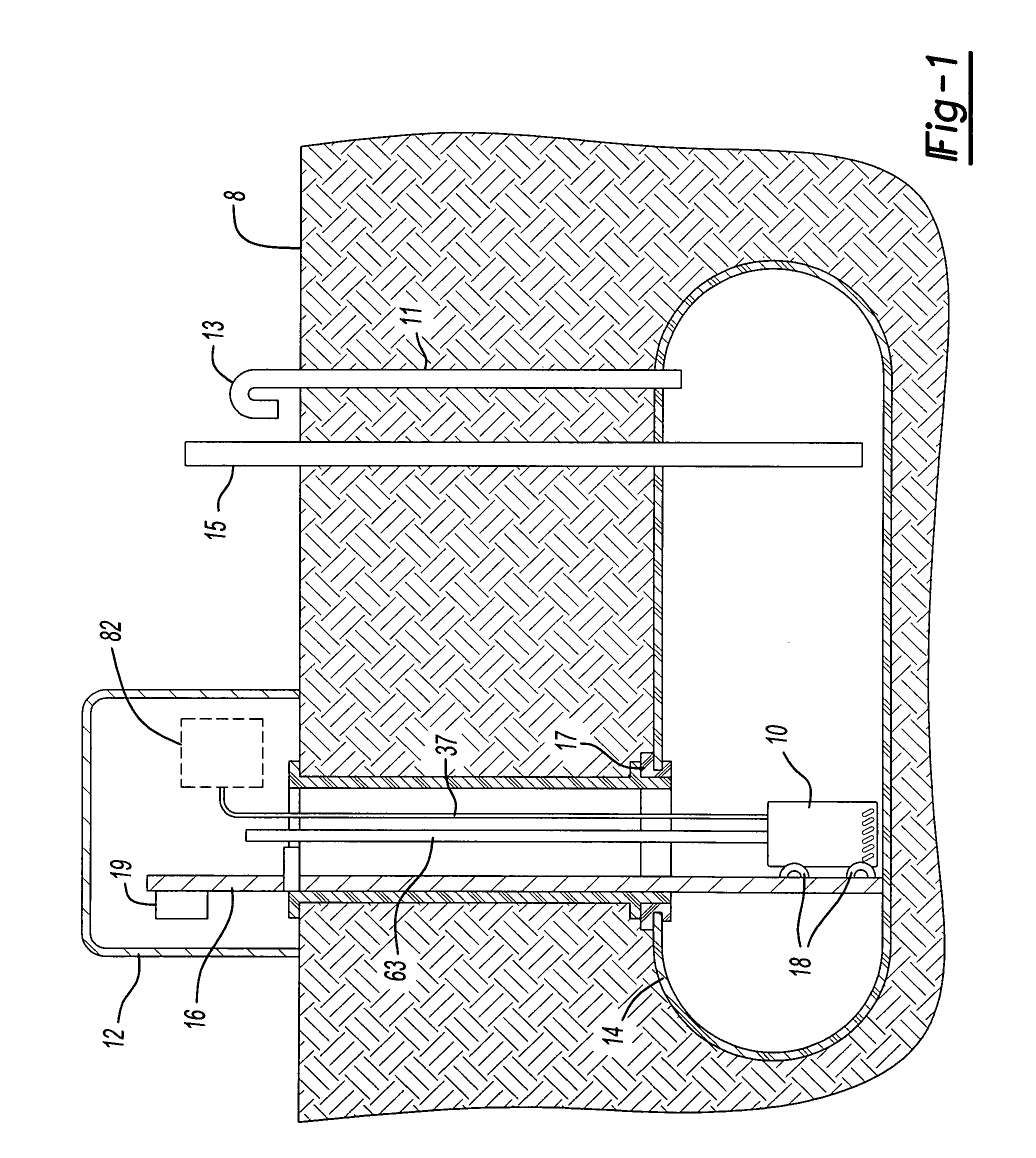 Remote pumping system for cisterns