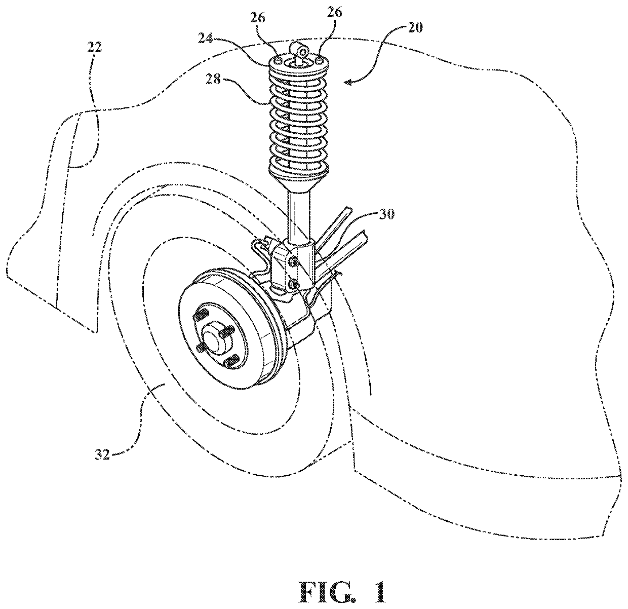 Hydraulic damper and a piston for the hydraulic damper assembly