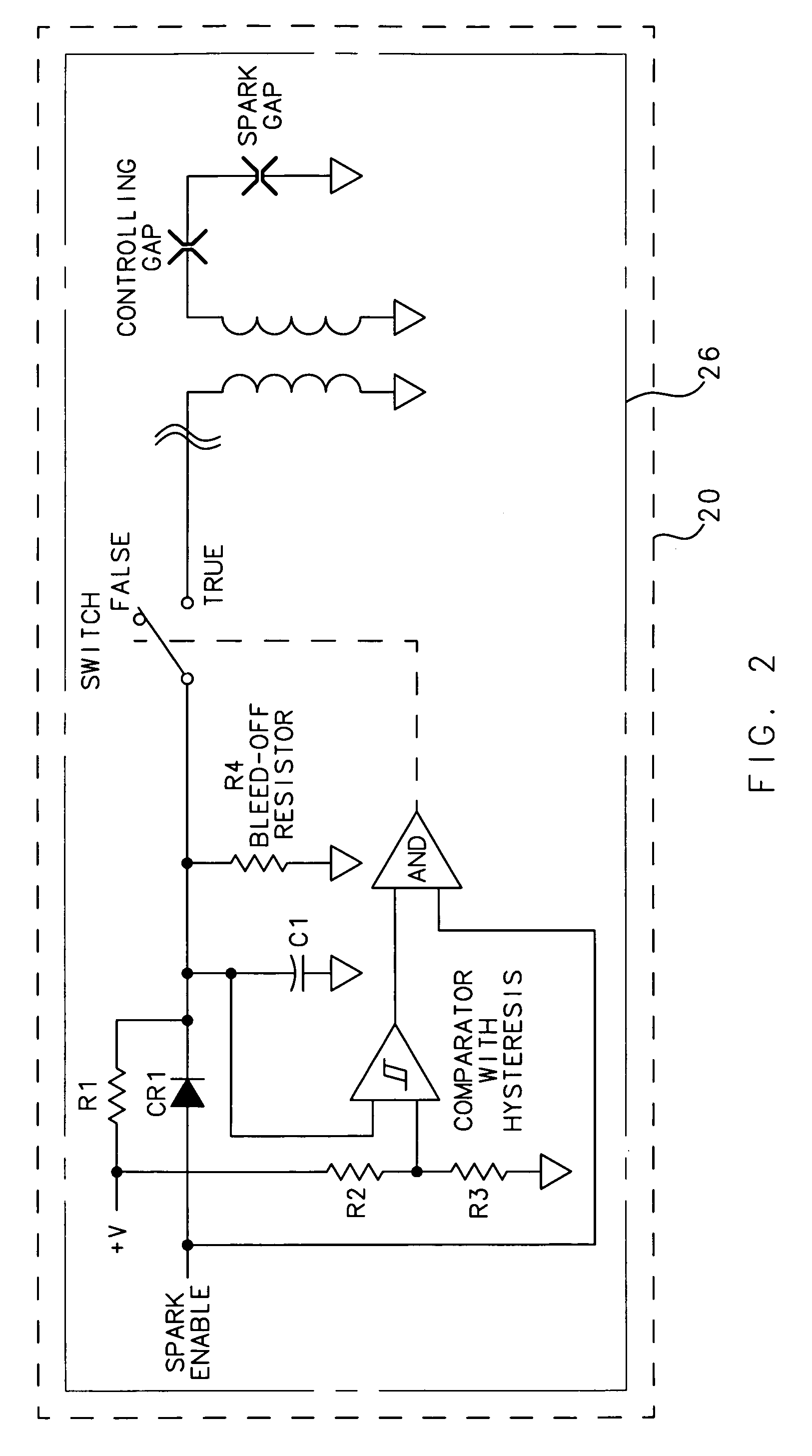 High energy primary spark ignition system for a gas turbine engine