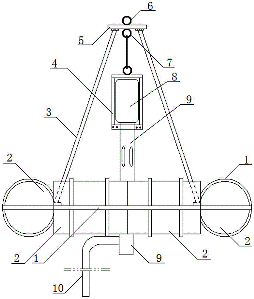 Portable floating slurry pump