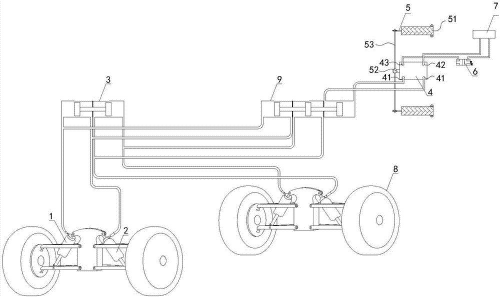 Vehicle with foot control balance system