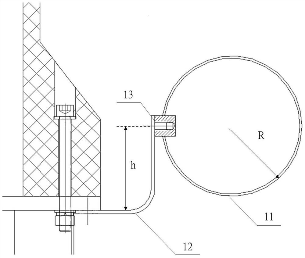 A voltage equalizing ring assembly for a closed impulse voltage generator