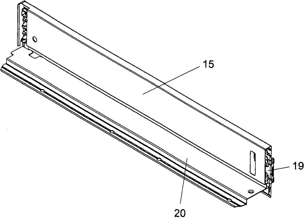 Locking mechanism for a piece of furniture and furniture piece with locking mechanism