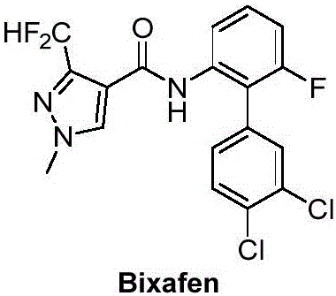 Preparation and application of difluoromethyl pyrazole compound comprising 1,3,4-oxadiazole structure