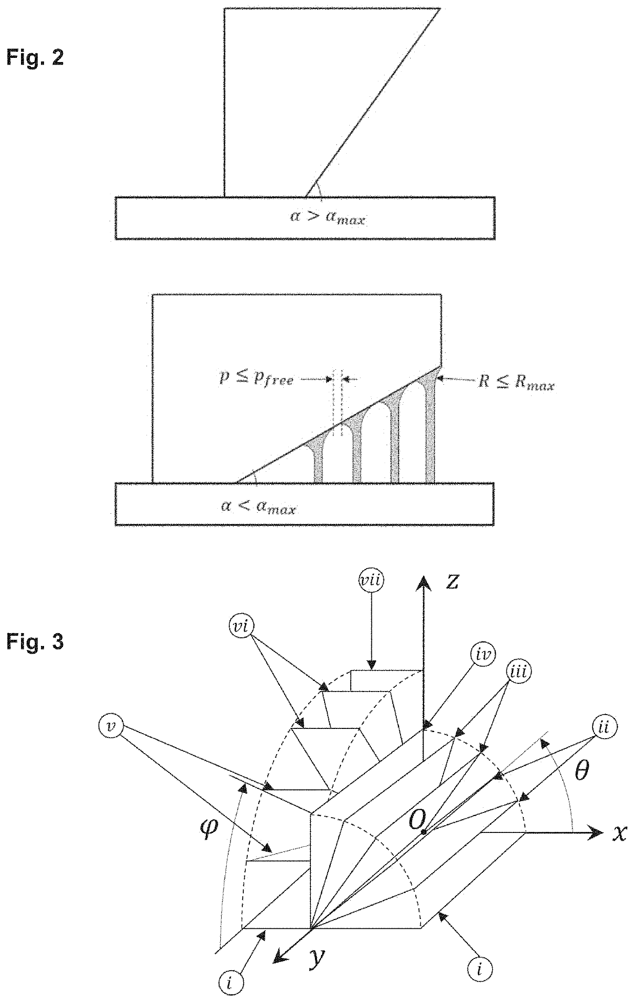 Device comprising interlocked monolithic flexible elements and corresponding additive manufacturing method