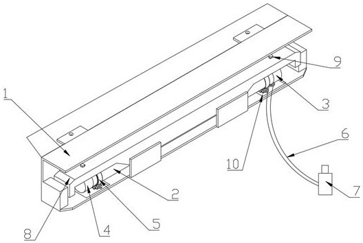 A new type of clamping mechanism device based on comas box turning machine