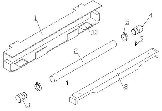 A new type of clamping mechanism device based on comas box turning machine