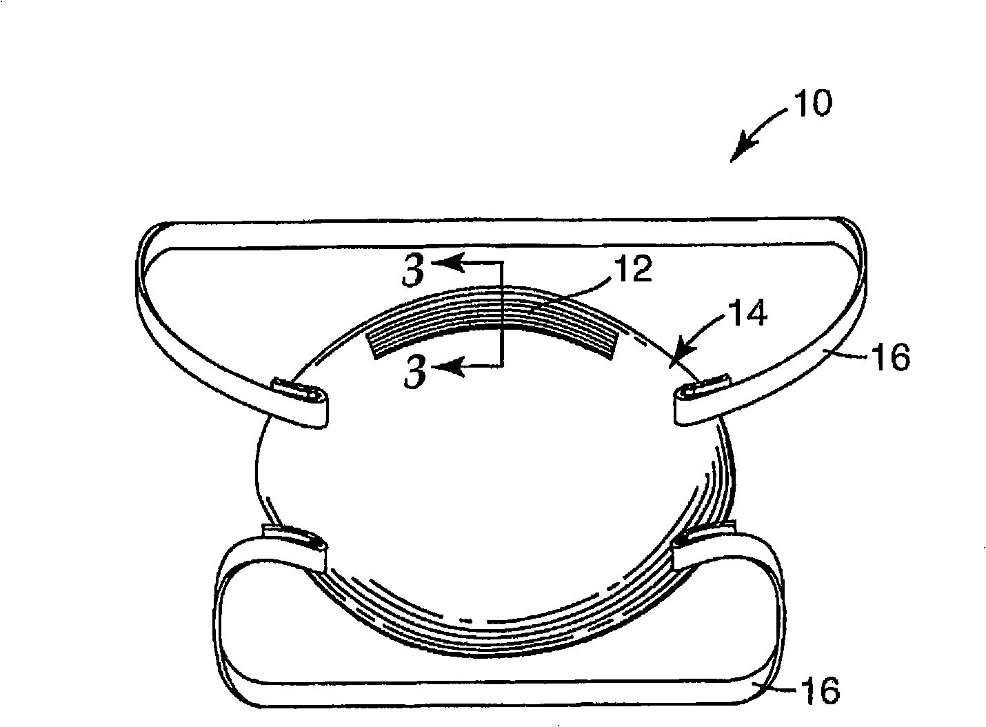 Respirator that uses a polymeric nose clip