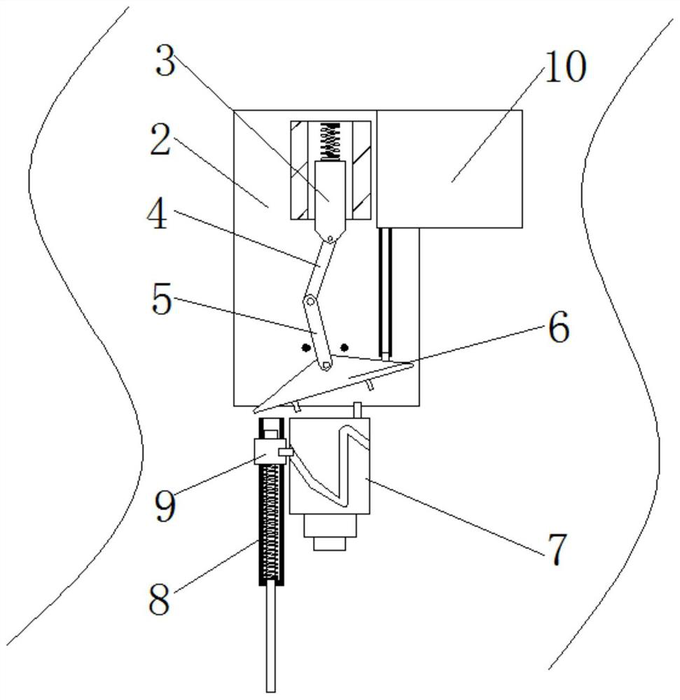 A simple quantitative characteristic packaging device for automatic cosmetics